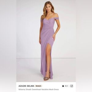 Azazie Selma Bridesmaid Dress in Wisteria